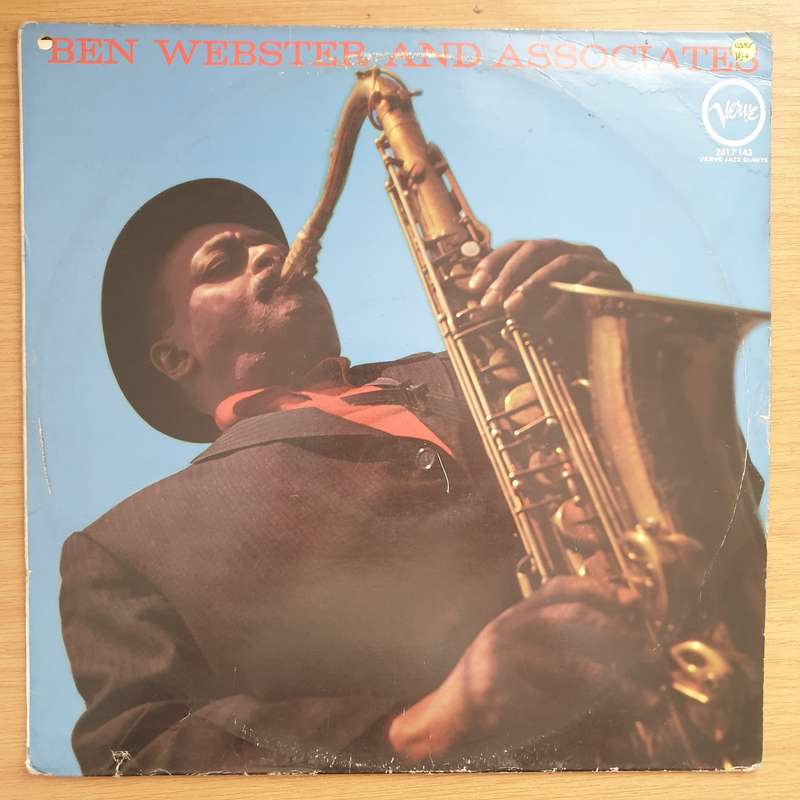 Ben Webster  Ben Webster And Associates - Vinyl LP Record - Very-Good+ Quality (VG+)