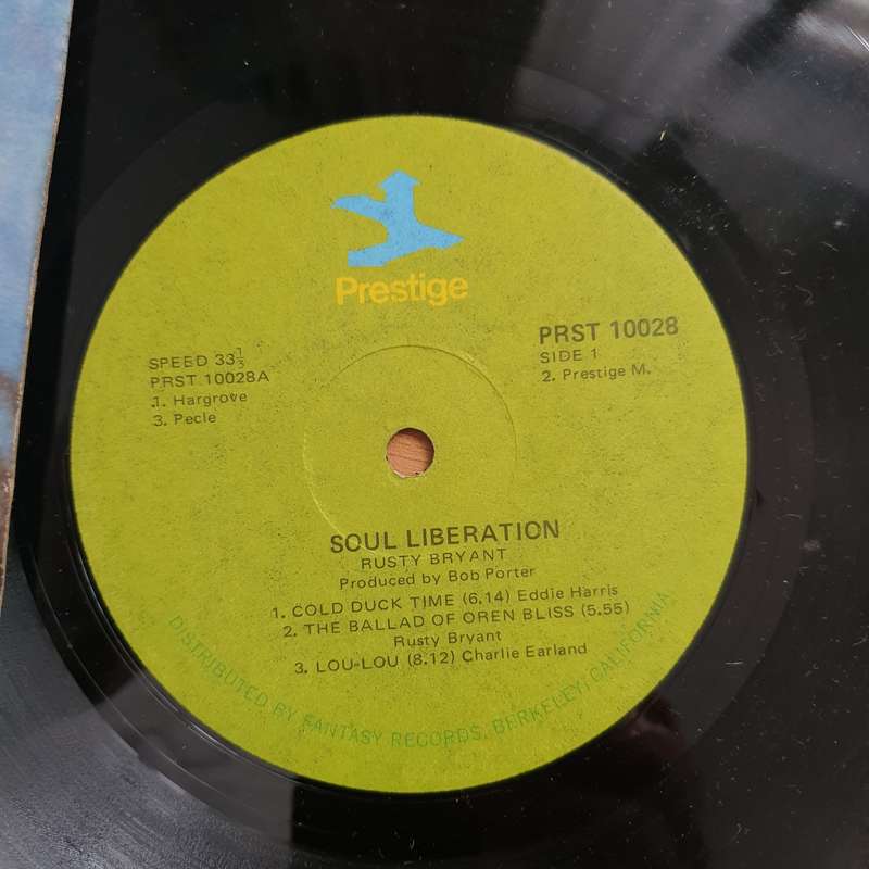 Rusty Bryant  Soul Liberation - Vinyl LP Record - Very-Good+ Quality (VG+)