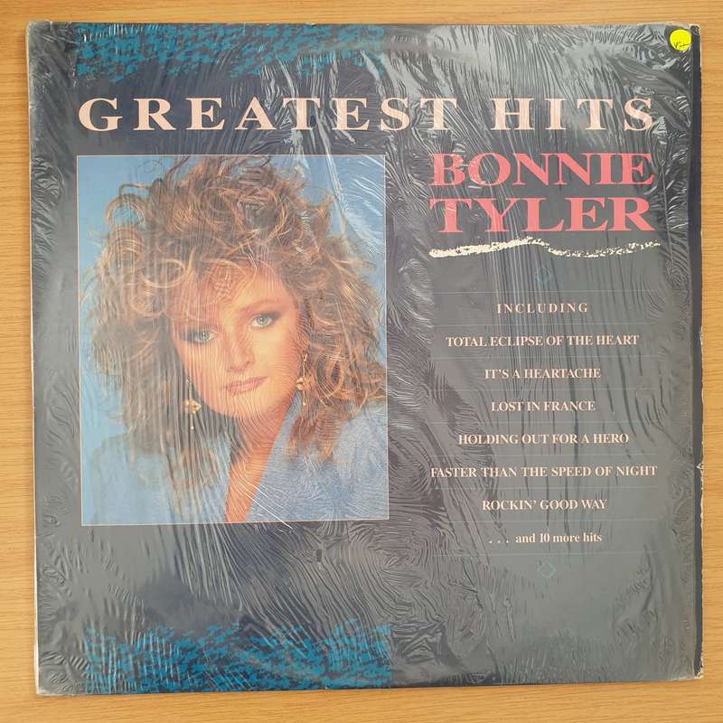 Bonnie Tyler - Greatest Hits  Vinyl LP Record - Very-Good+ Quality (VG+) (verygoodplus)