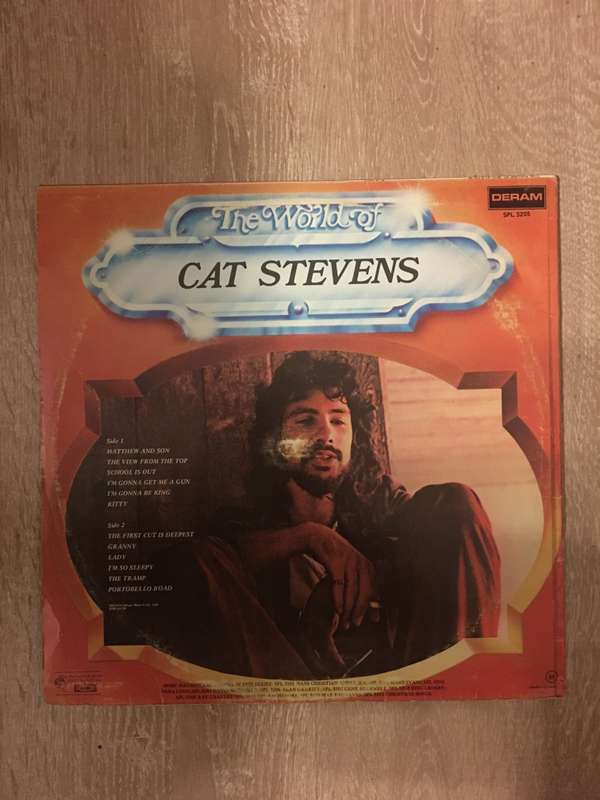 The World of Cat Stevens - Vinyl LP Record - Opened  - Very-Good+ Quality (VG+)