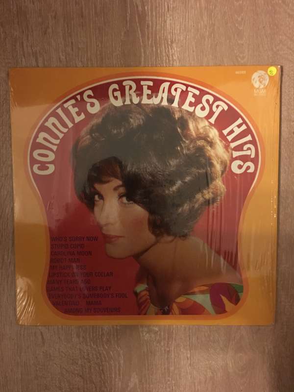 Connie Francis - Connie's Greatest Hits - Vinyl LP Record - Opened  - Very-Good+ Quality (VG+)