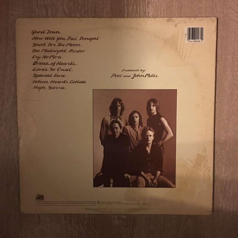 Poco - Ghost Town -  Vinyl Record - Opened  - Good+ Quality (G+)