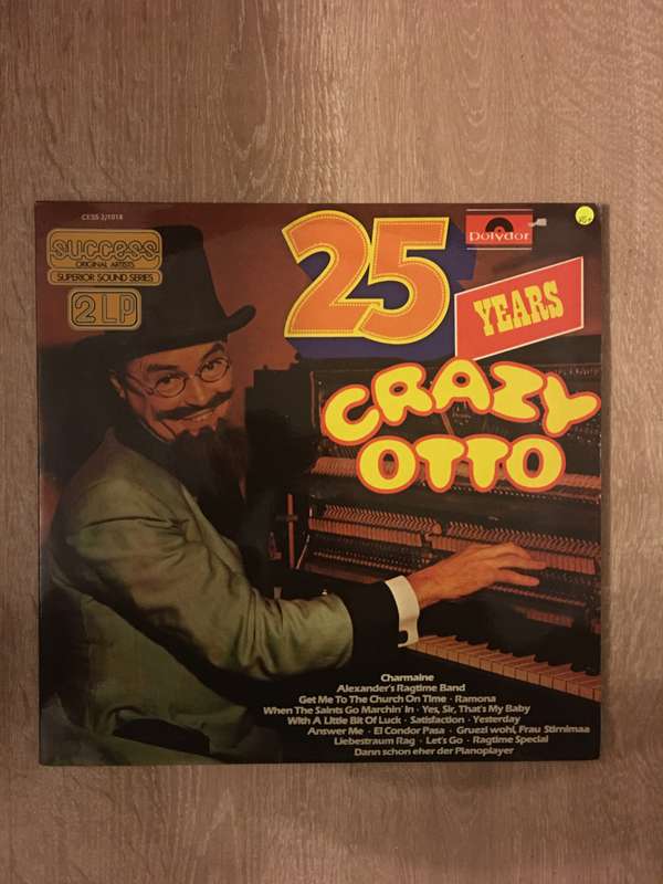 Crazy Otto - 25 Years - Double Vinyl LP Record - Opened  - Very-Good+ Quality (VG+)