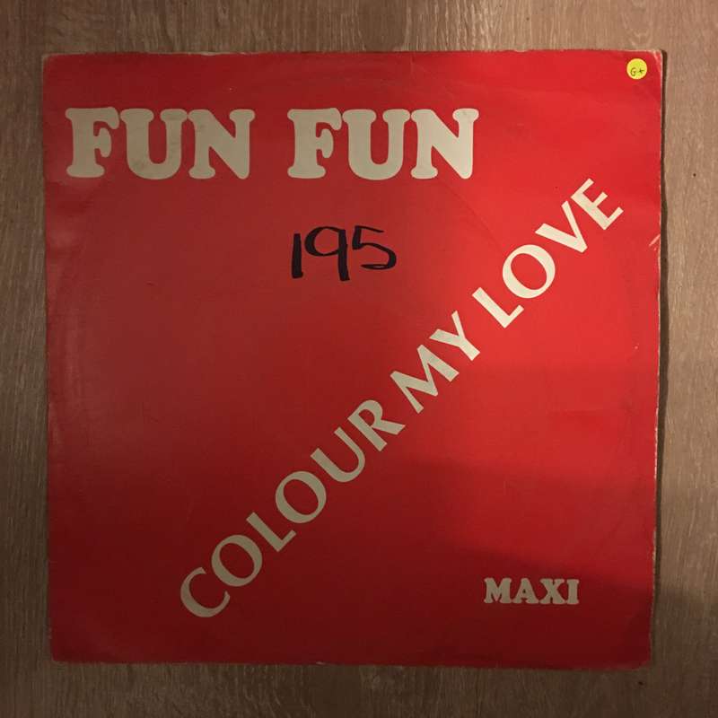 Fun Fun - Colour My Love -  Vinyl Record - Opened  - Good+ Quality (G+)