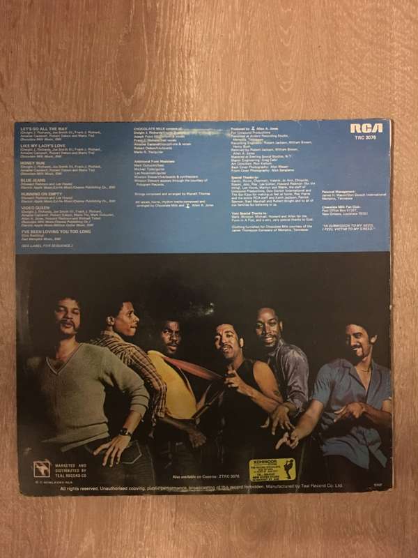 Chocolate Milk - Blue Jeans - Vinyl LP Record - Opened  - Very-Good Quality (VG)