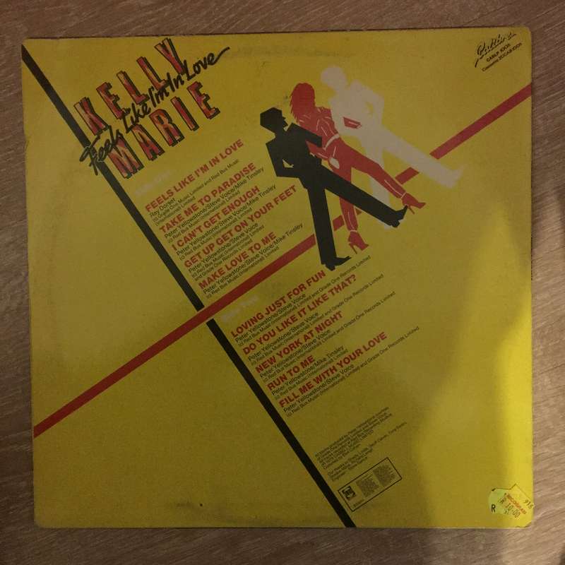 Kelly Marie - Feels Like I'm In Love - Vinyl LP Record - Opened  - Very-Good+ Quality (VG+)