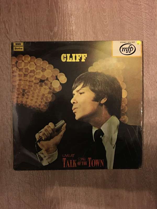 Cliff Richard - Live At The Talk of The Town - Vinyl LP Record - Opened  - Very-Good Quality (VG)