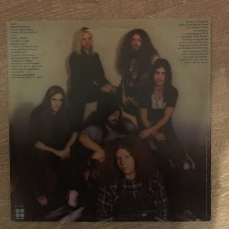 Kansas - Vinyl LP Record - Opened  - Very-Good Quality (VG)