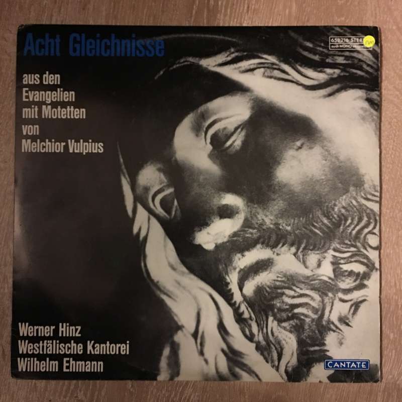 Werner Hinz  -  Acht Gleichnisse Aus Den Evangelien Mit Motetten Von Melchior - Vinyl Record - Op...