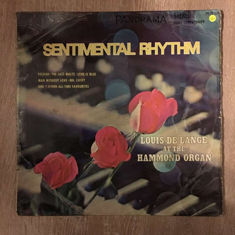 Louis De Lange At The Organ - Sentimental Rythm - Vinyl LP Record - Opened  - Very-Good Quality (VG)