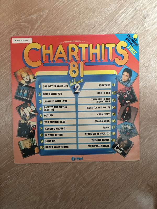 Chart Hits '81 - Vol 2 - Vinyl LP Record - Opened  - Very-Good+ Quality (VG+)