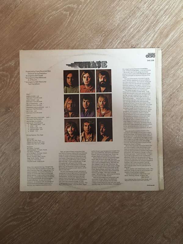 Chase - Vinyl LP Record - Opened  - Very-Good+  Quality (VG+)