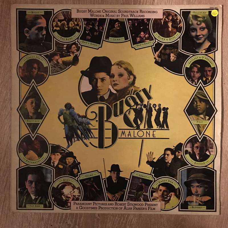 Bugsy Malone Original Soundtrack - Vinyl LP Record  (VG-)