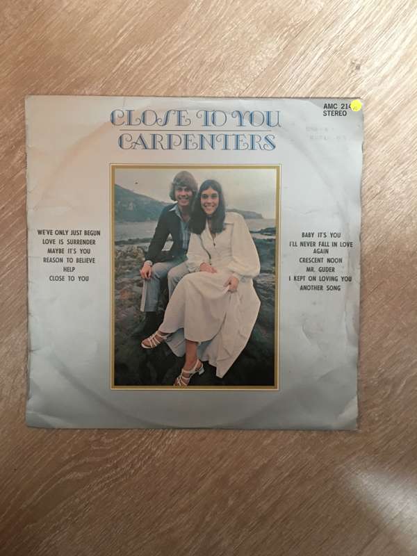 Carpenters - Close To You - Vinyl LP Record - Opened  - Very-Good Quality (VG)