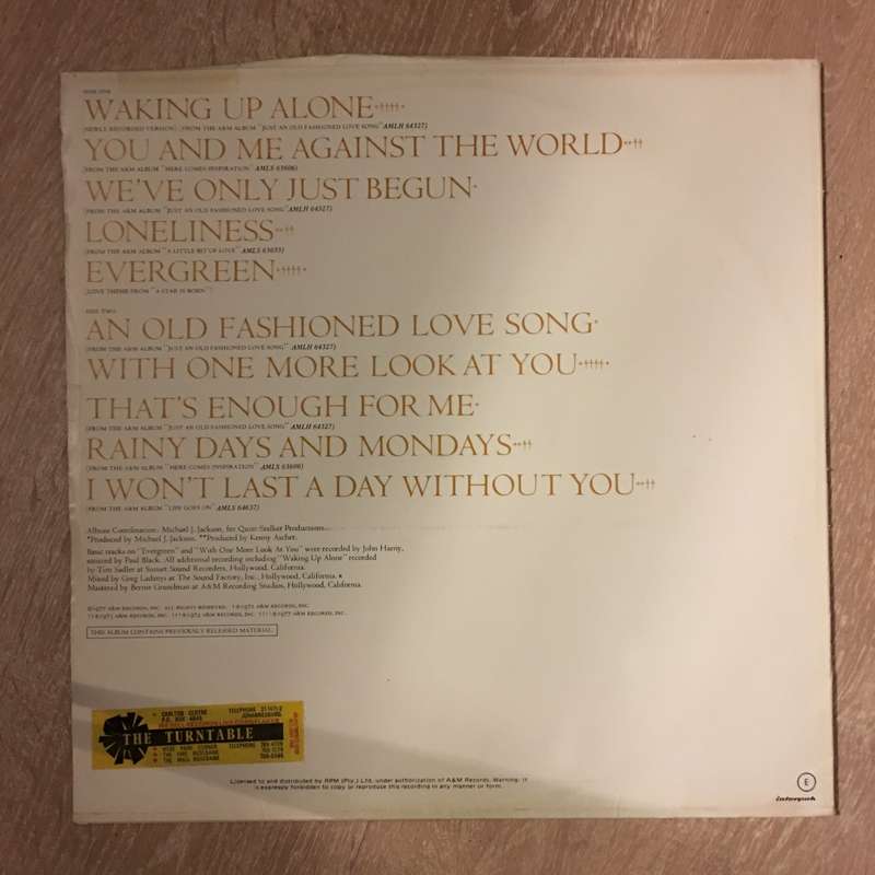 Paul Williams - Classic - Vinyl LP Record - Opened  - Very-Good+ Quality (VG+)