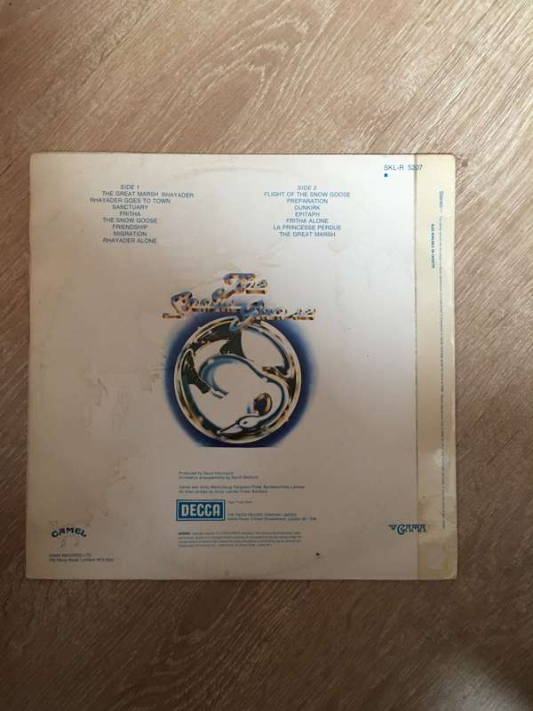 Camel - The Snow Goose - Vinyl LP Record - Opened  - Very-Good Quality (VG)