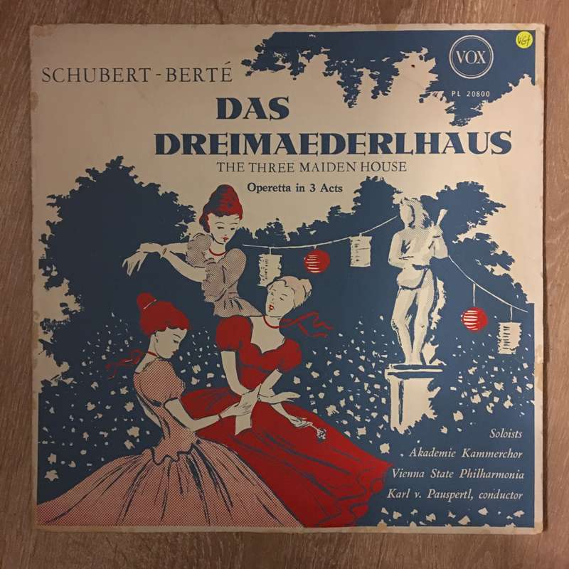 Das Dreimaederlhaus - The Three Maiden House - Opera in 3 Acts - Vinyl LP Record - Opened  - Very...