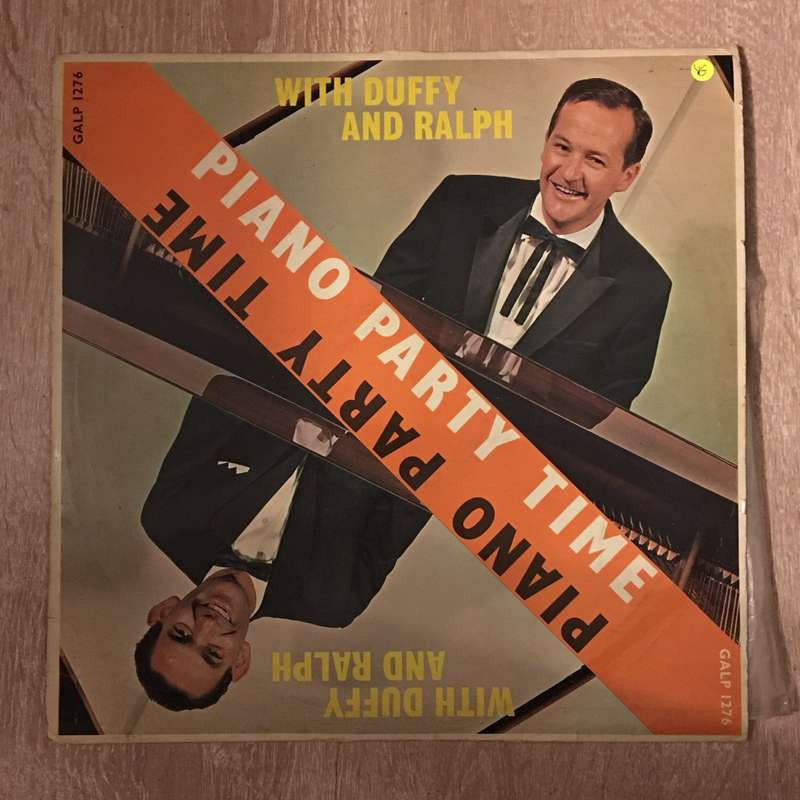Piano Party Time with Duffy & Ralph - Vinyl LP Record - Opened  - Very-Good Quality (VG)