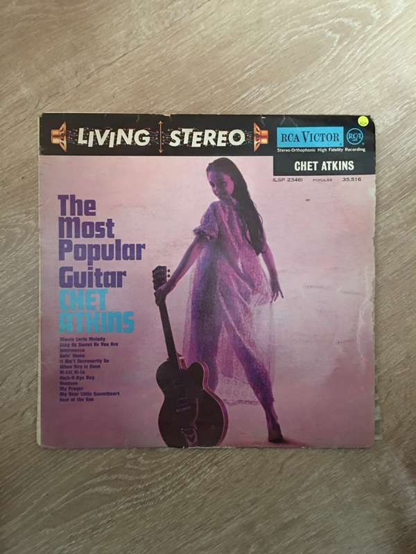 Chet Atkins - The Most Popular Guitar - Vinyl LP Record - Opened  - Very-Good+ Quality (VG+)