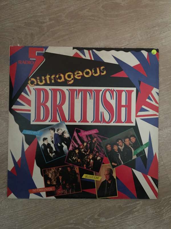 Outrageous British - Radio 5 - Vinyl LP Record - Opened  - Very-Good Quality (VG)