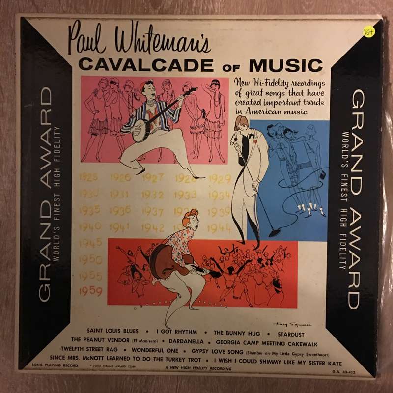 Paul Whiteman  Cavalcade Of Music - Vinyl LP Record - Opened  - Very-Good+ Quality (VG+)