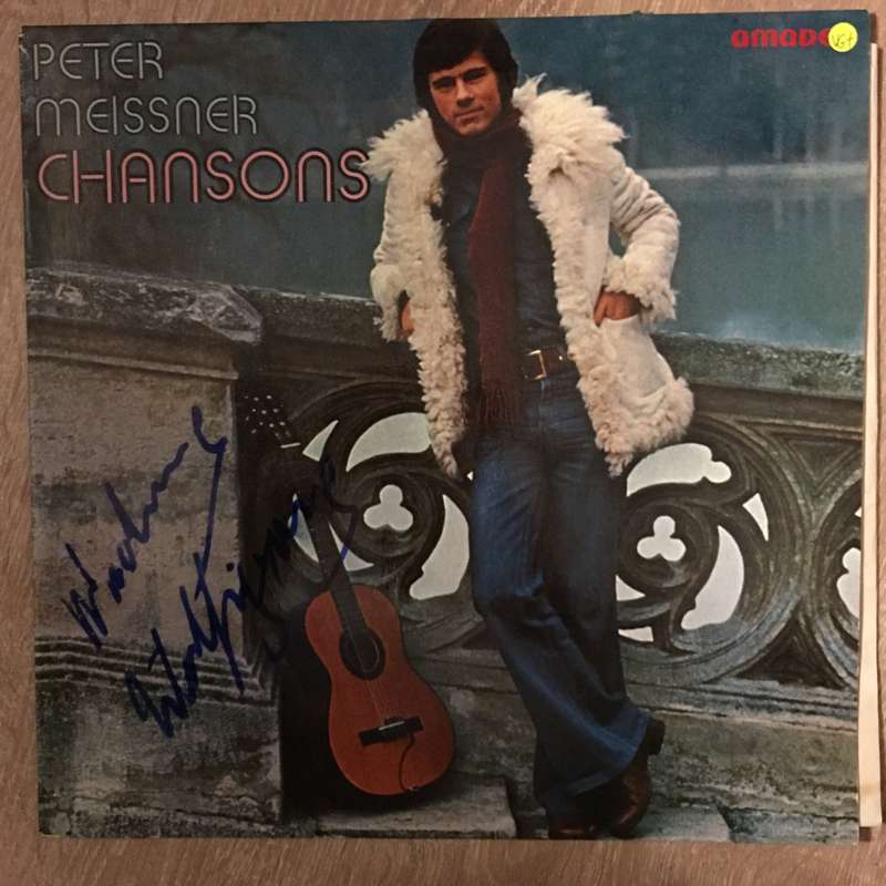 Peter Meissner - Chansons - Vinyl LP Record - Opened  - Very-Good+ Quality (VG+)