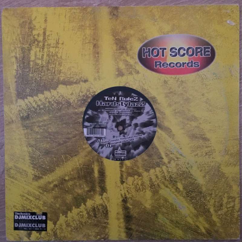 Hardstylazz  Ten Rulez- Vinyl Record - Opened  - Fair Quality (F)