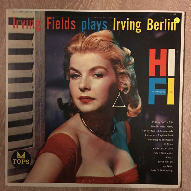 Irving Fields  Irving Fields Plays Irving Berlin  - Vinyl LP Record - Opened  - Very-Good Q...