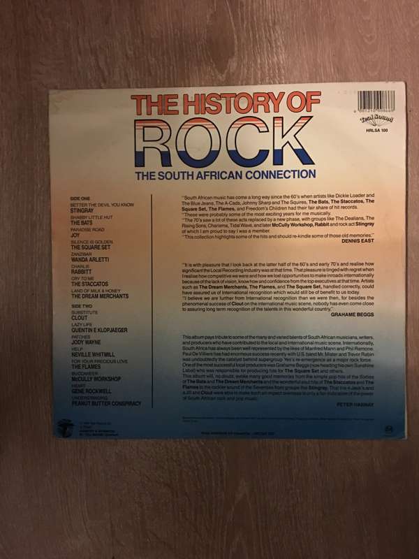 The History of Rock - The South African Connection - Vinyl LP Record - Opened  - Very-Good+ Quali...