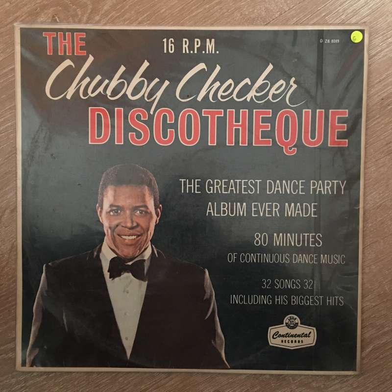 Chubby Checker  The Chubby Checker Discotheque 16 RPM - Vinyl Record - Opened  - Fair Quali...