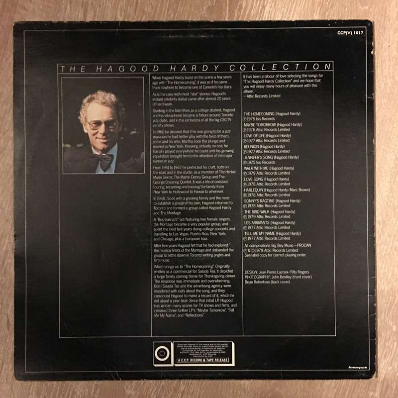 Hagood Hardy  The Hagood Hardy Collection  - Vinyl LP Record - Opened  - Very-Good+ Quality...