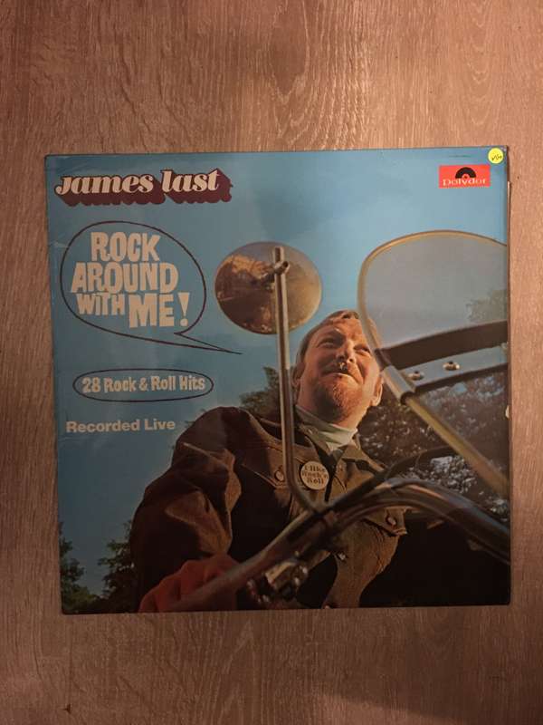 James Last - Rock Around With Me - 28 Rock & Roll Hits - Recorded Live - Vinyl LP Record - Opened...