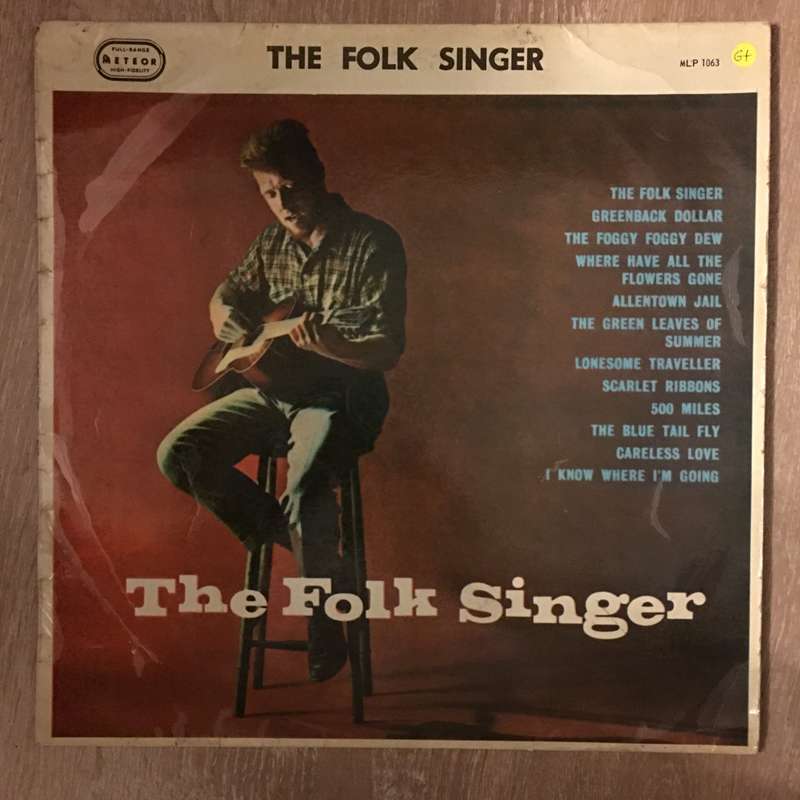 The Folk SInger -  Vinyl LP Record - Good+ Quality (G+)