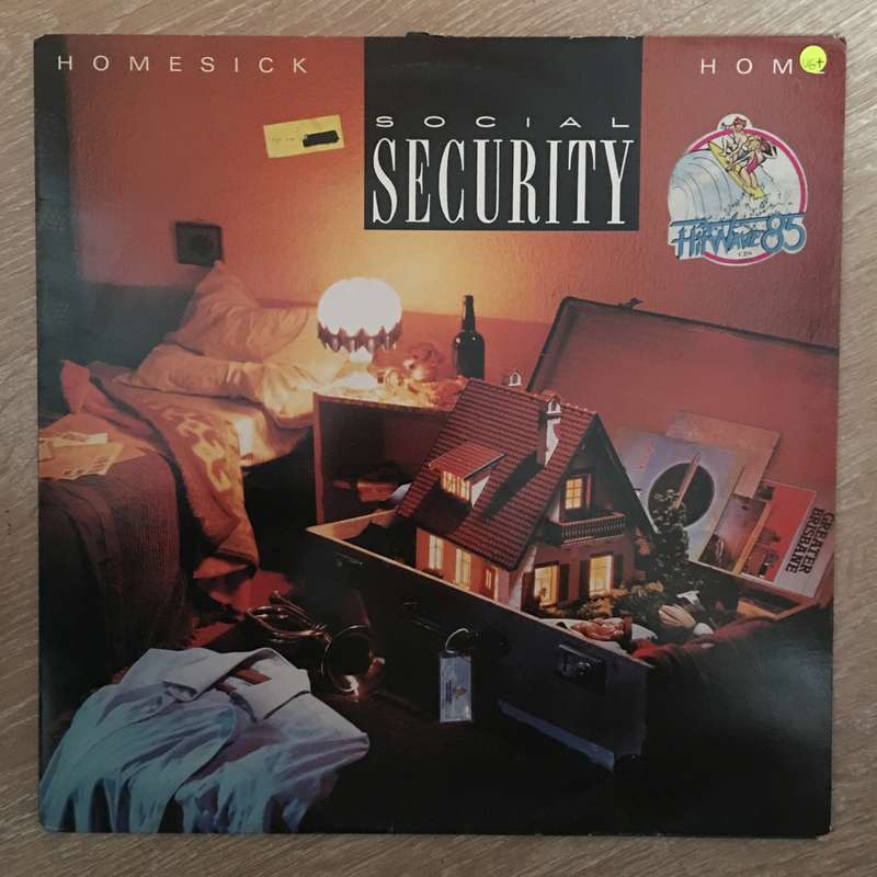 Social Security  Homesick - Home - Vinyl LP Record - Opened  - Very-Good+ Quality (VG+)