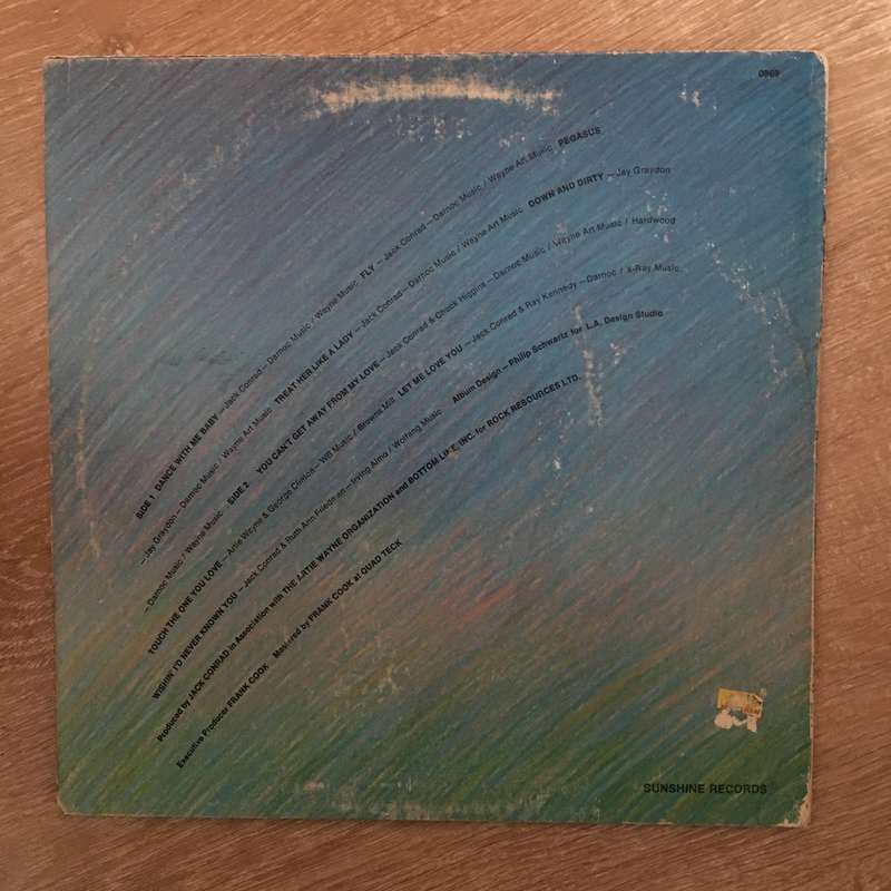 Pegasus  Pegasus - Vinyl Opened  LP Record - Very-Good Quality (VG)