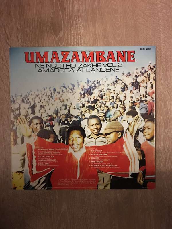 Uamazambane Vol 2 - Vinyl LP Record - Opened  - Very-Good+ Quality (VG+)