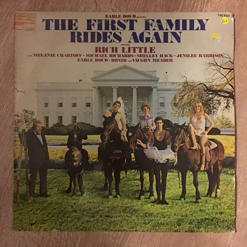 Rich Little   The First Family Rides Again- Vinyl LP Record - Opened  - Very-Good+ Quality ...