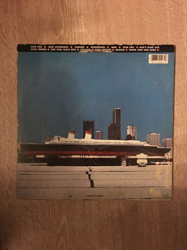 Bob Welch - Man Overboard - Vinyl LP Record - Opened  - Very-Good Quality (VG) (verry)