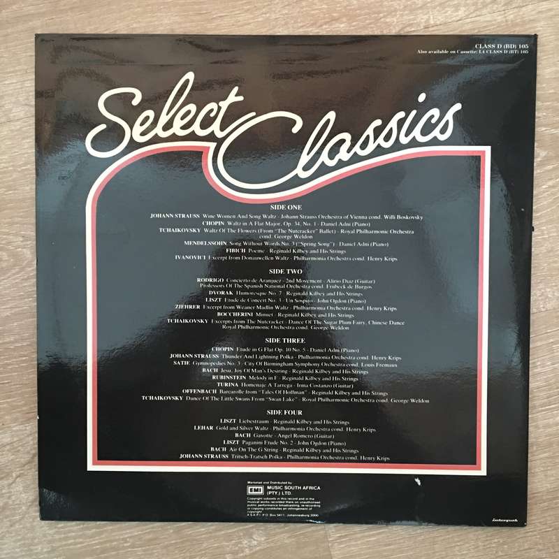 Select Classics - Double Vinyl LP Record - Very-Good+ Quality (VG+)