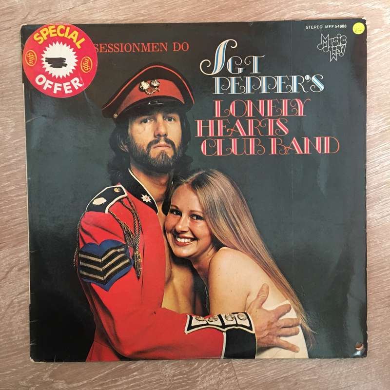 Sessionmen Do Sgt. Pepper's Lonely Hearts Club Band - Vinyl LP Record - Opened  - Very-Good+ Qual...