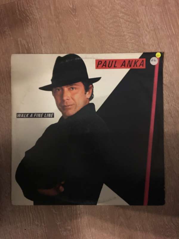 Paul Anka - Walk A Fine Line - Vinyl LP Record - Opened  - Very-Good+ Quality (VG+)