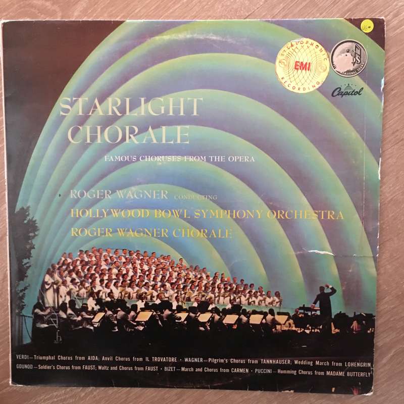 Starlight Chorale - Robert Wagner - Vinyl Opened  LP Record - Very-Good Quality (VG)