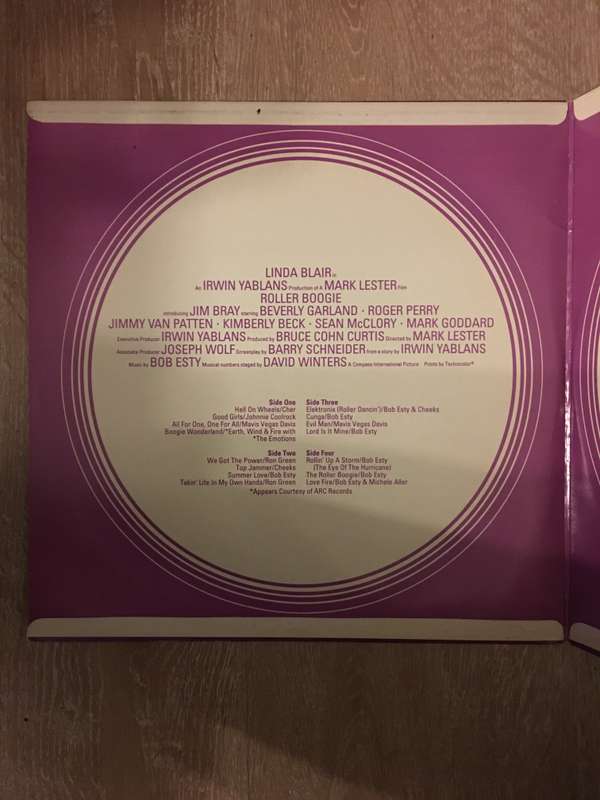 Roller Boogie - Music from The Original Soundtrack - Double Vinyl LP Record - Opened  - Very-Good...