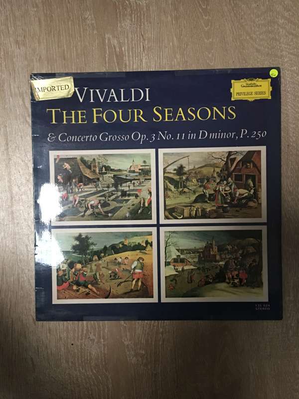 Vivaldi - The Four Seasons & Concerto Grosso Op. 3 No. 11 D-Moll - Vinyl LP Record - Opened  - Ve...