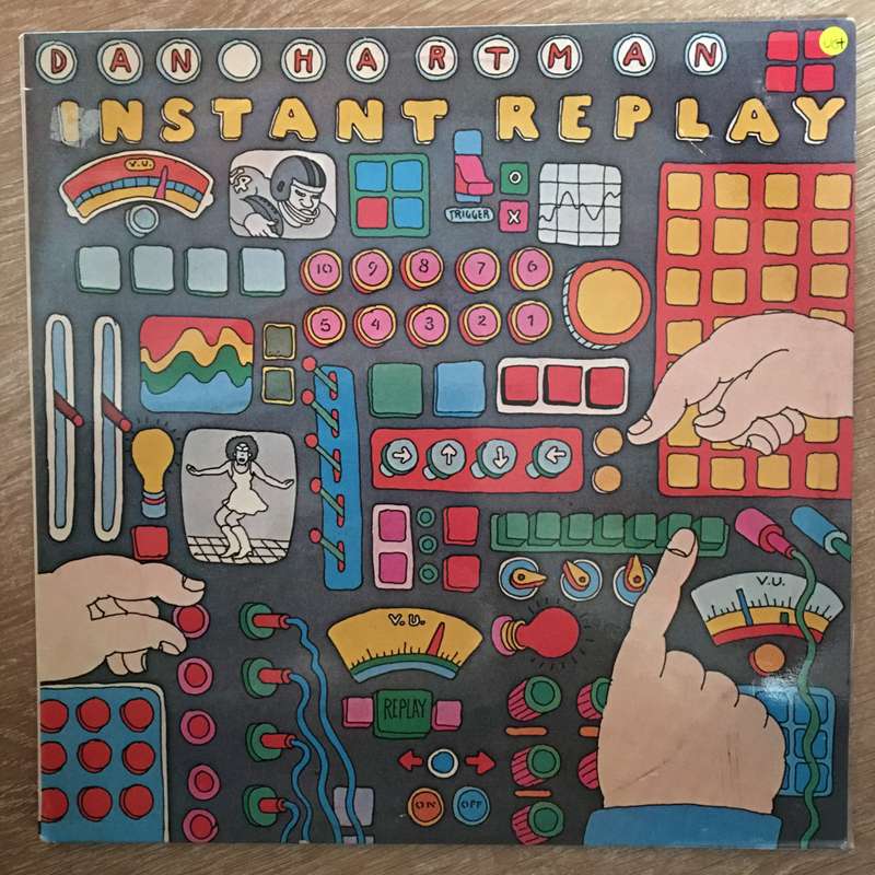 Dan Hartman - Instant Replay - Vinyl LP Record - Opened  - Very-Good+ Quality (VG+)