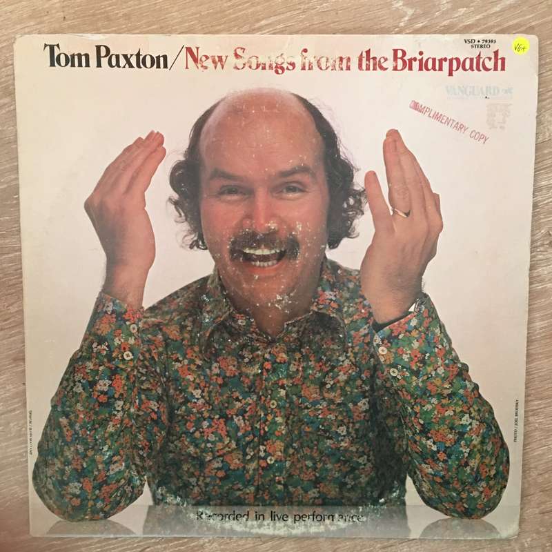Tom Paxton  New Songs From The Briarpatch - Vinyl LP Record - Opened  - Very-Good+ Quality ...