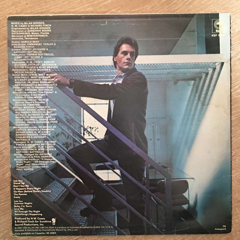 KC & The Sunshine Band - The Painter - Vinyl LP Record - Opened  - Very-Good+ Quality (VG+)