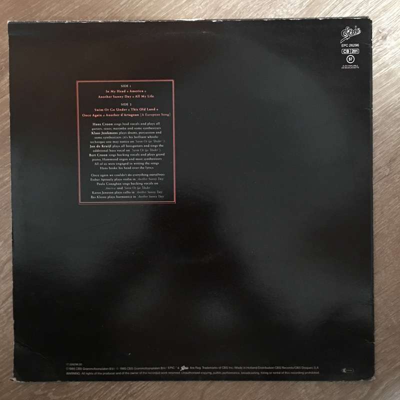 The Dutch  Under The Surface  - Vinyl LP Record - Opened  - Very-Good+ Quality (VG+)