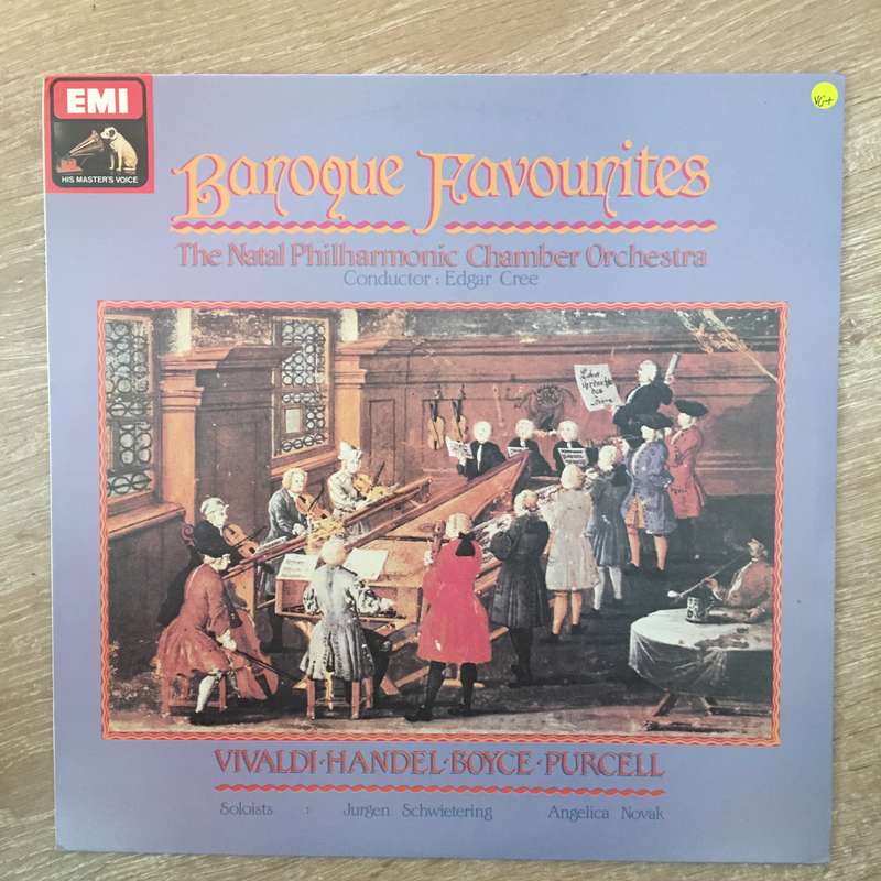 Edgar Cree - Natal Philharmonic Chamber Orchestra - Baroque Favourites -   Vinyl LP Record - Open...