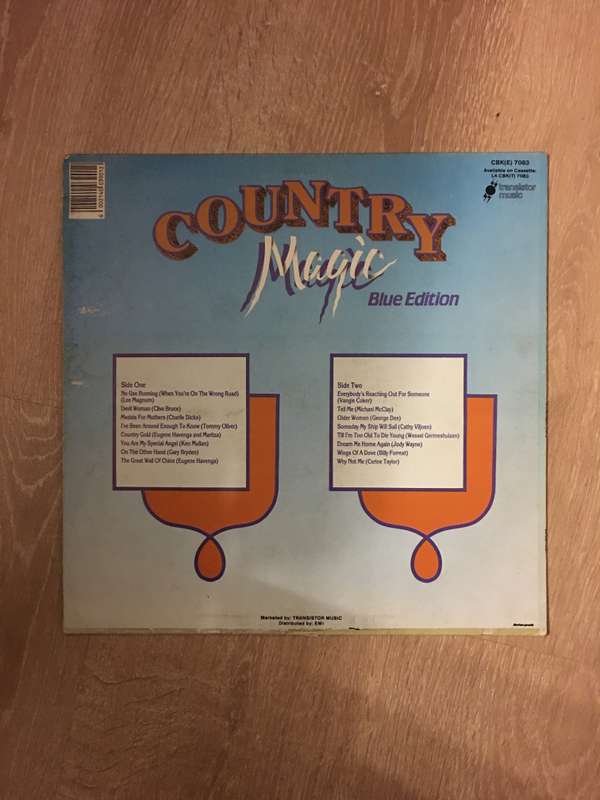 Country Magic - Blue Edition - Original Artists - Vinyl LP Record - Opened  - Very-Good- Quality ...